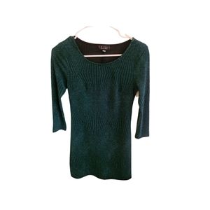 Trixi, Emerald Green Glitter Dress